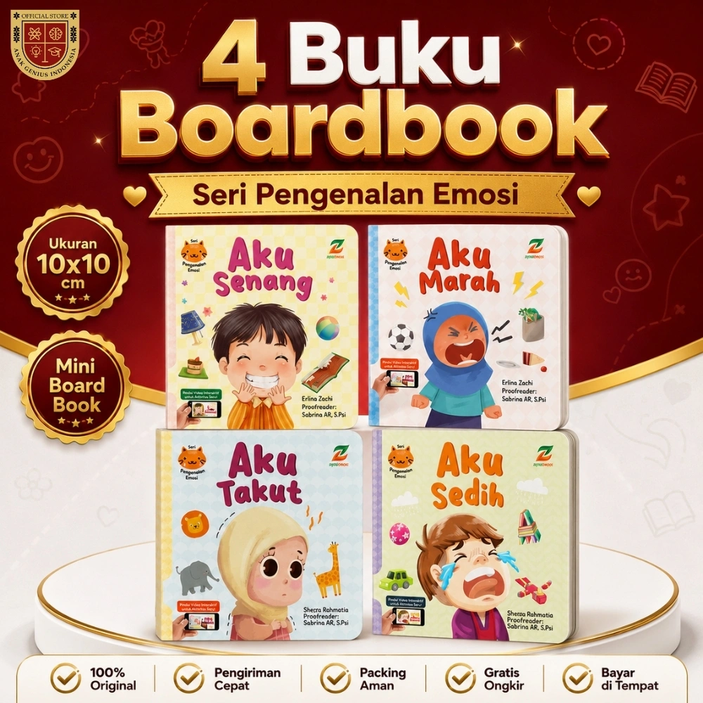 4 buku boardbook