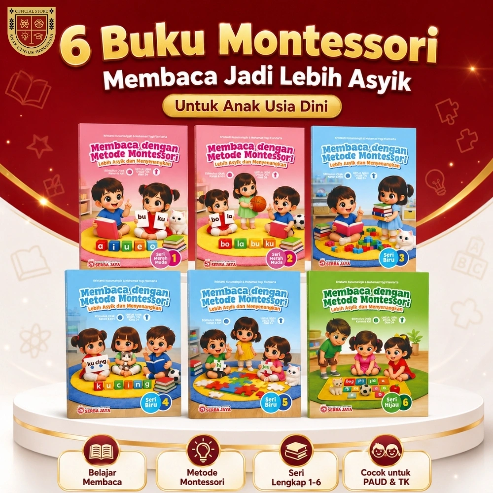 6 buku montessori